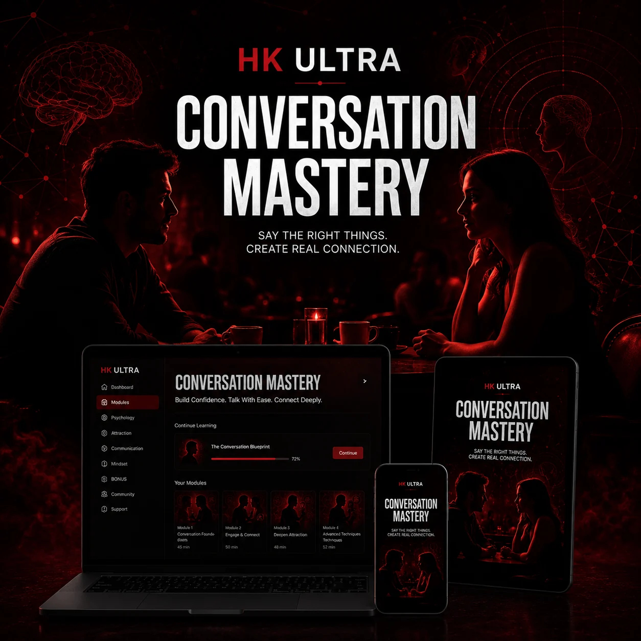 HK Ultra dating system for men — conversation mastery training module | hk ultra dating system